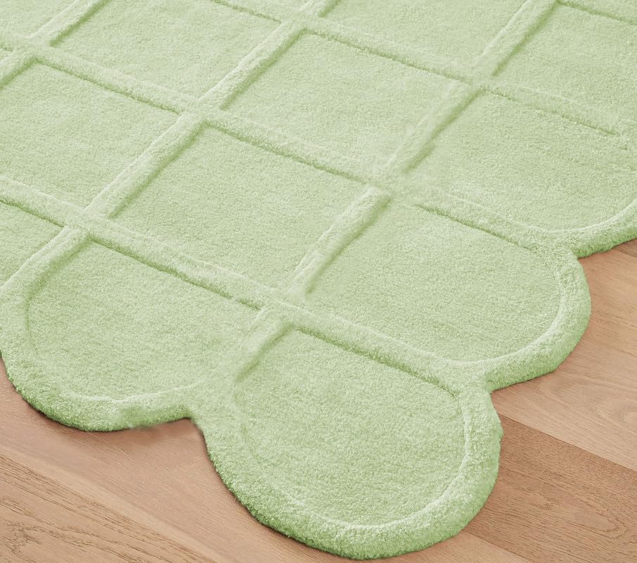 High-Low Hand Tufted Wool Carpets Export Quality for Living Room-Bedroom & Hall