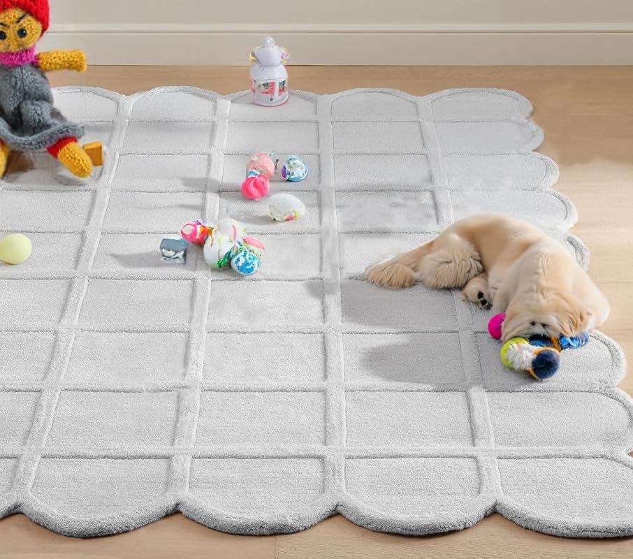 High-Low Hand Tufted Wool Carpets Export Quality for Living Room-Bedroom & Hall