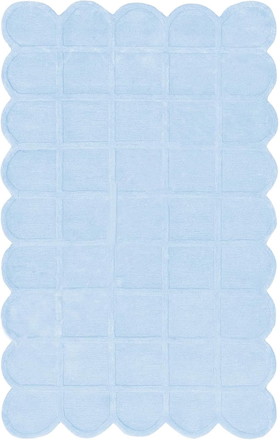 High-Low Hand Tufted Wool Carpets Export Quality for Living Room-Bedroom & Hall