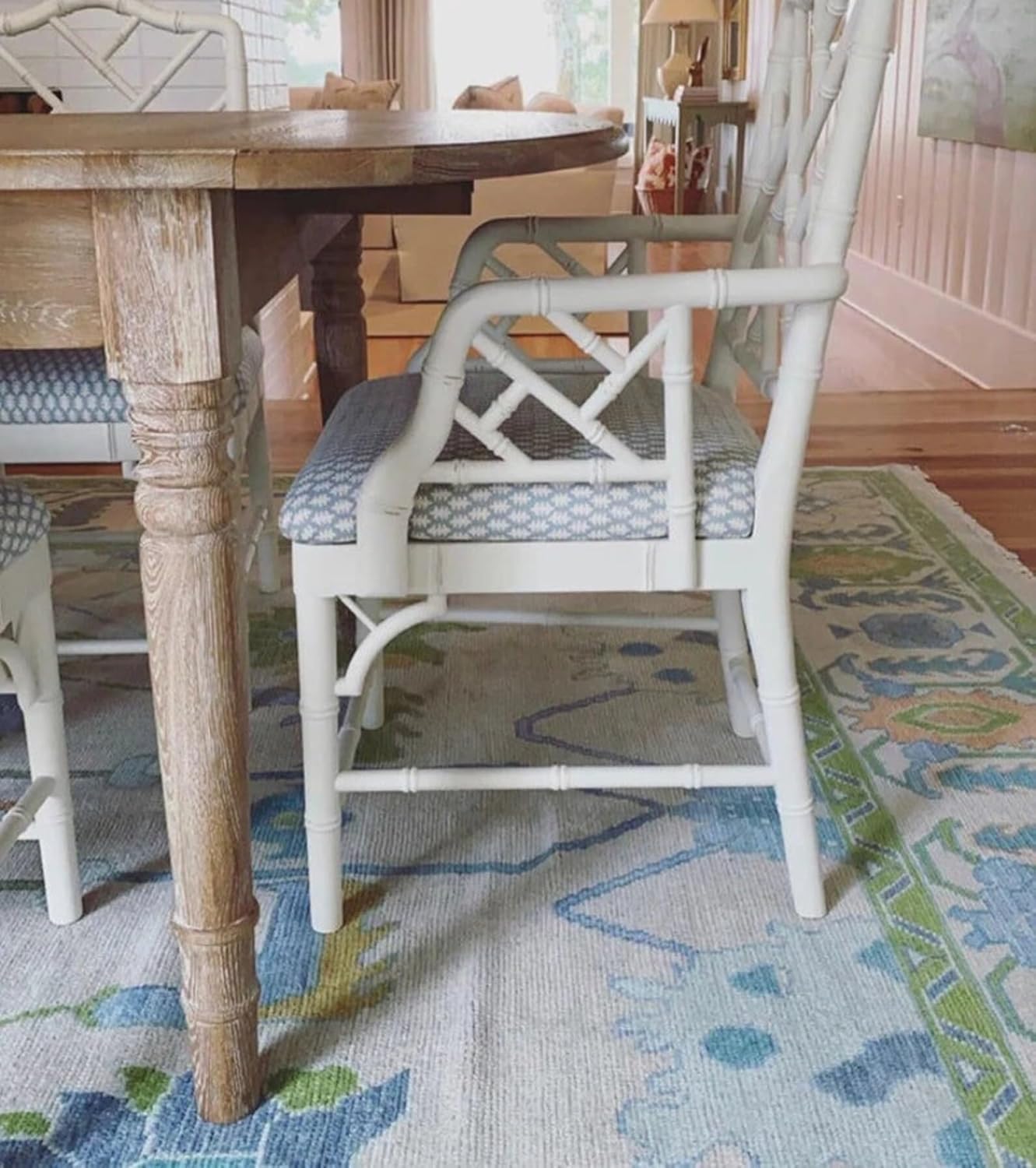 Hand Knotted Oushak Rug for Living Room, Dining Room, Office, Bedroom, Hand Knotted Wool Rug