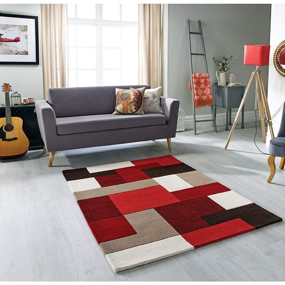 Hand Tufted Wool Carpets Export Quality for Living Room-Bedroom & Hall