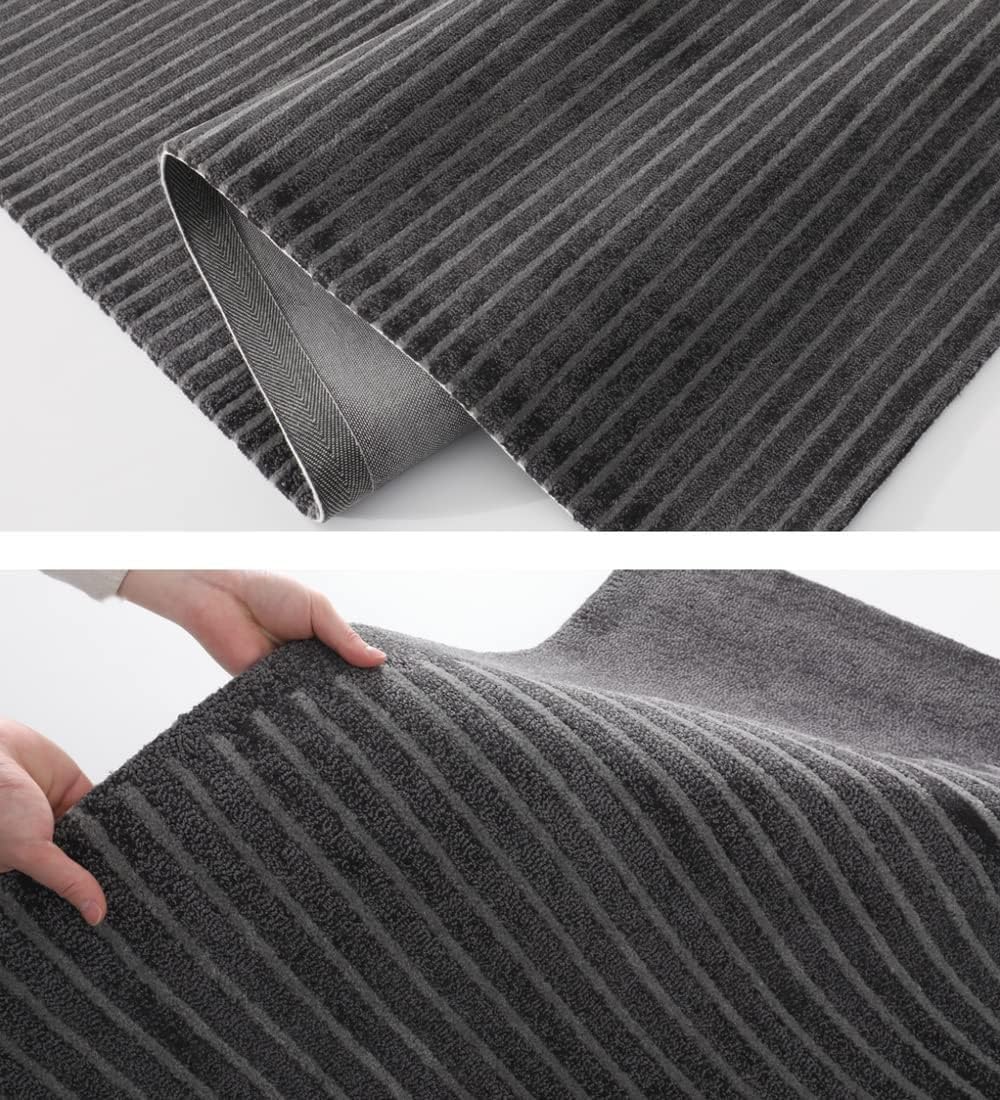 Silk Hand Tufted Carpet Modern Premium Area Rug