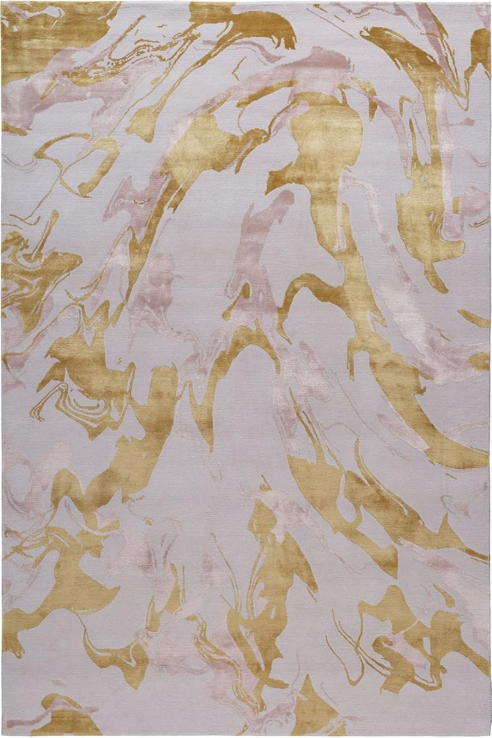 Silk Hand Tufted Carpet Modern Premium Area Rug