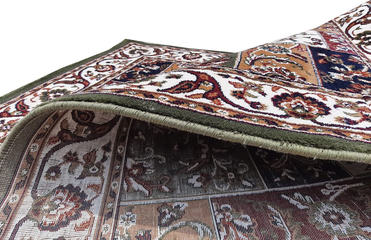 Floral Design Soft Acrylic Carpet for Living Room