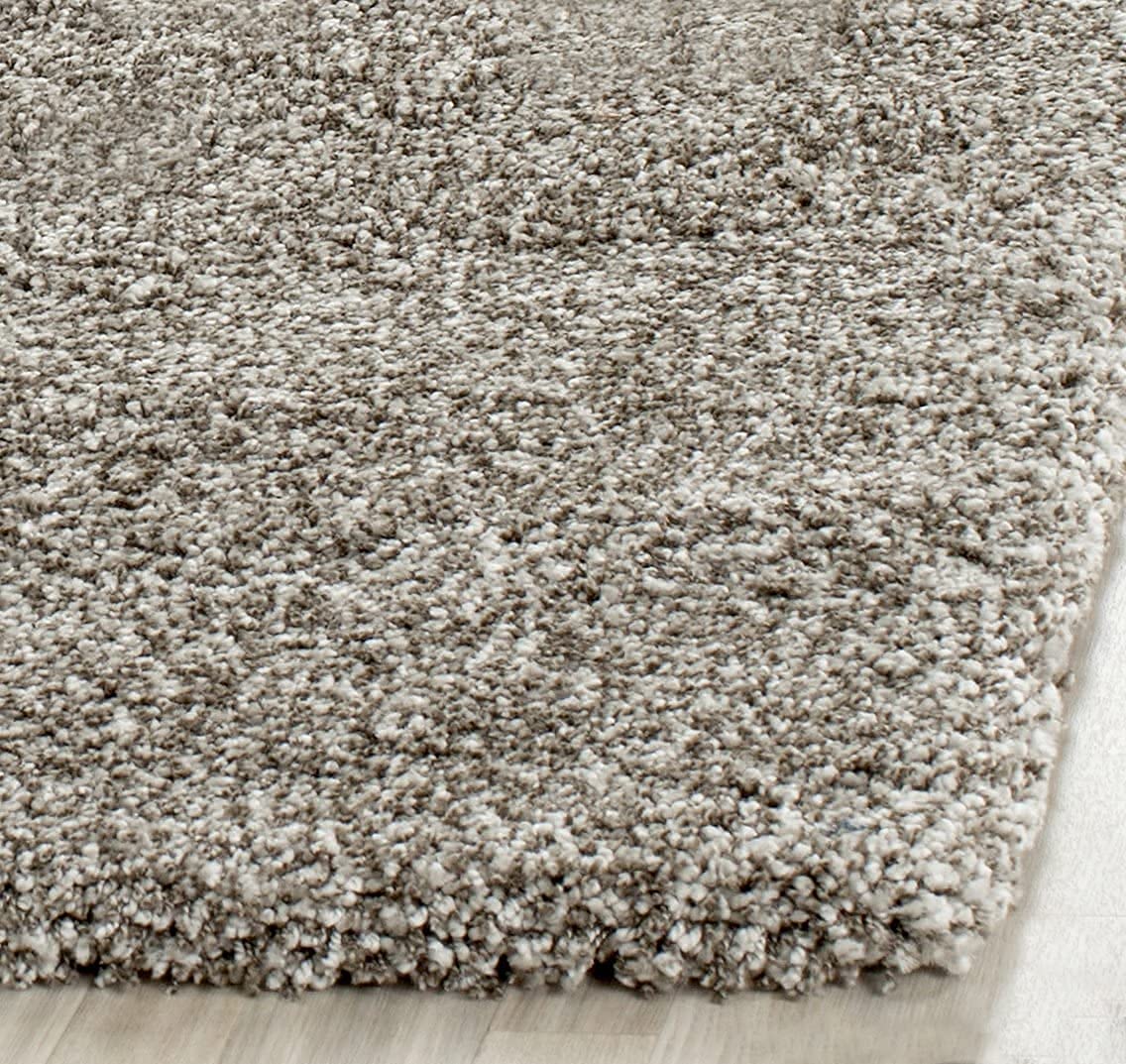 Shaggy Carpet Solid Plain Fluffy Fur Rectangular Rugs