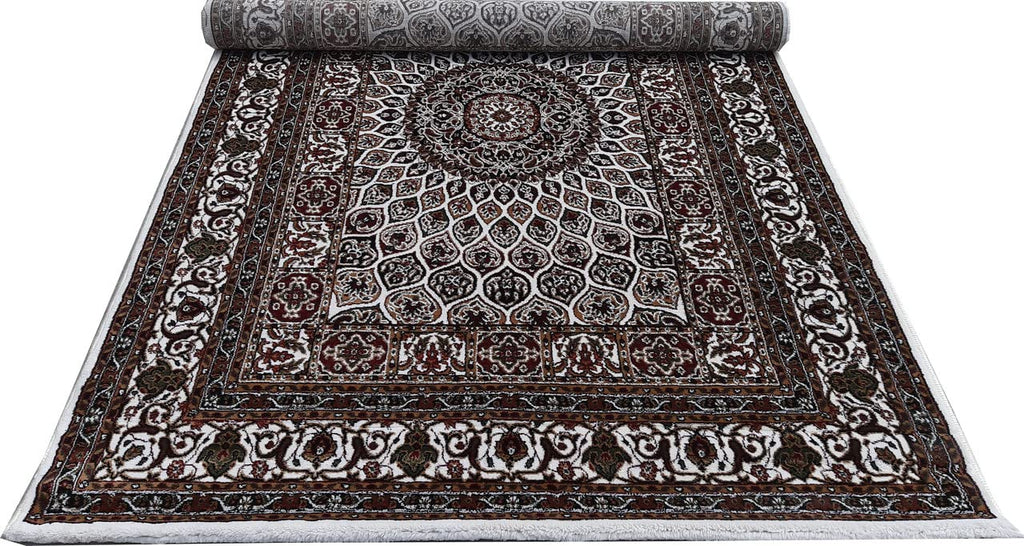 Floral Design Soft Acrylic Carpet for Living Room