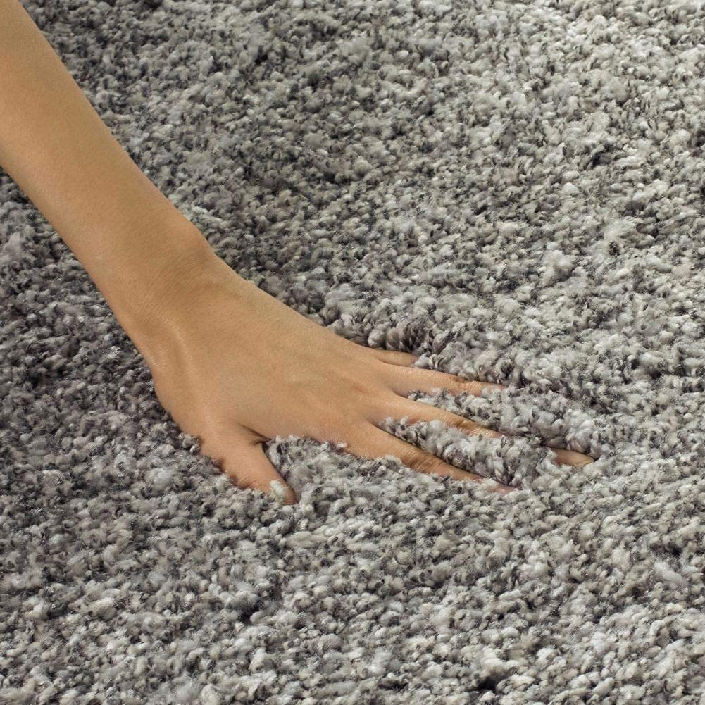 Shaggy Carpet Solid Plain Fluffy Fur Rectangular Rugs