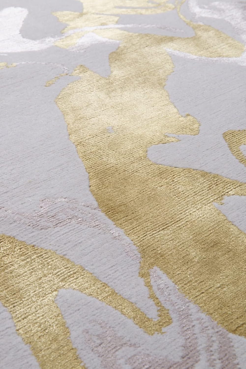 Silk Hand Tufted Carpet Modern Premium Area Rug