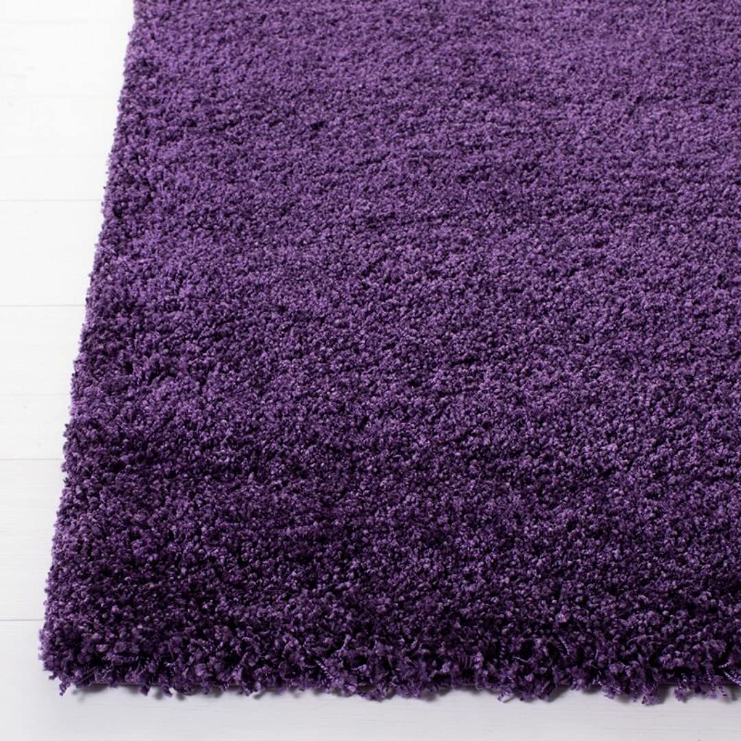 Shaggy Carpet Solid Plain Fluffy Fur Rectangular Rugs