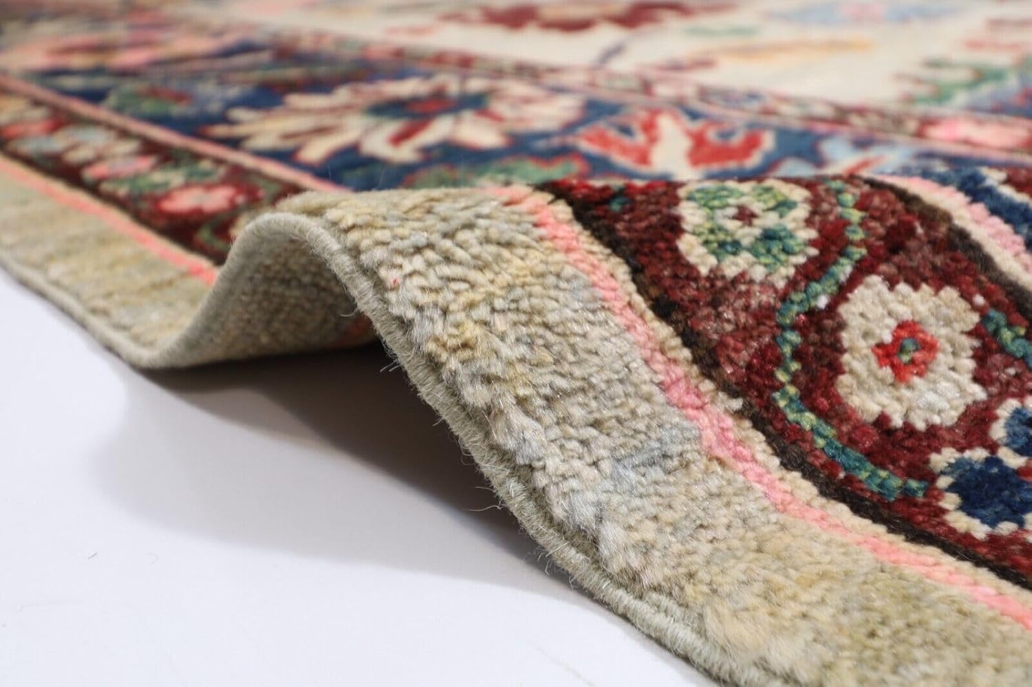 Hand Knotted Oushak Rug for Living Room, Dining Room, Office, Bedroom, Hand Knotted Wool Rug