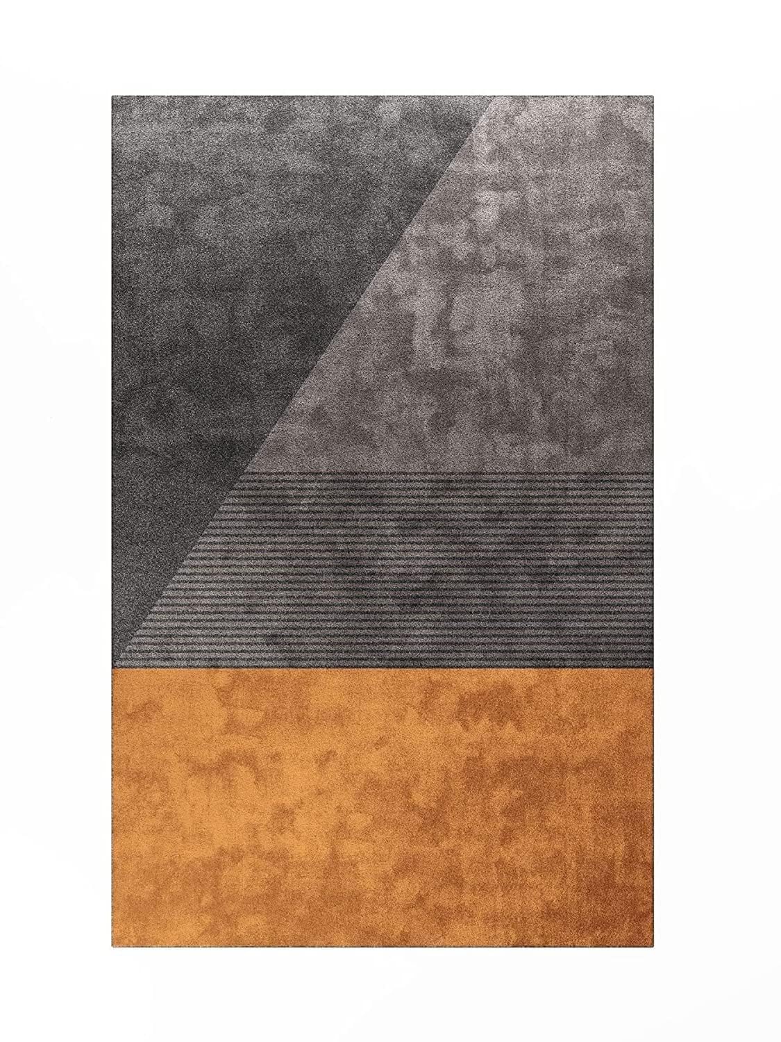 Silk Hand Tufted Carpet Modern Premium Area Rug