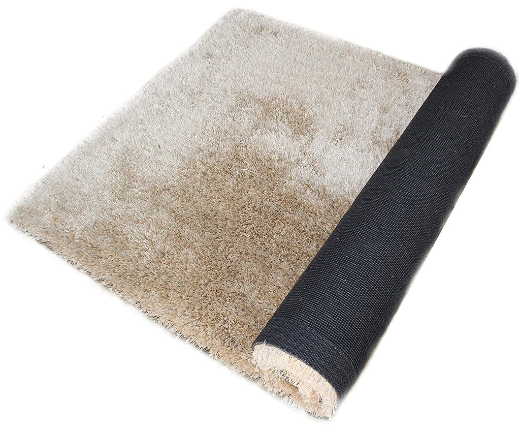 Shaggy Carpet Solid Plain Fluffy Fur Rectangular Rugs