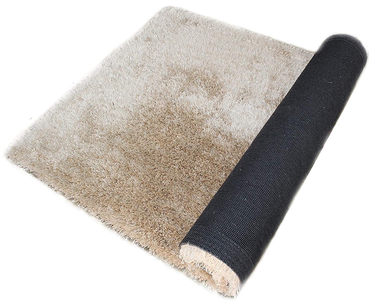 Shaggy Carpet Solid Plain Fluffy Fur Rectangular Rugs