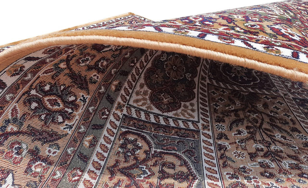 Floral Design Soft Acrylic Carpet for Living Room