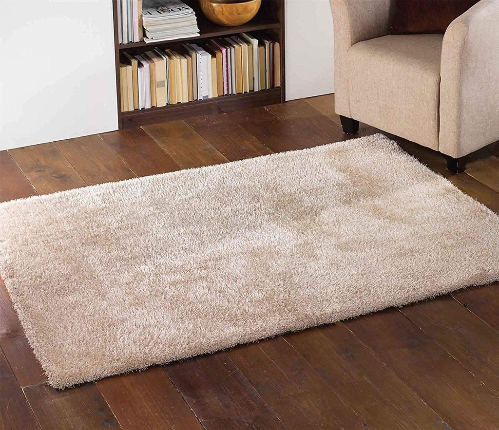 Shaggy Carpet Solid Plain Fluffy Fur Rectangular Rugs