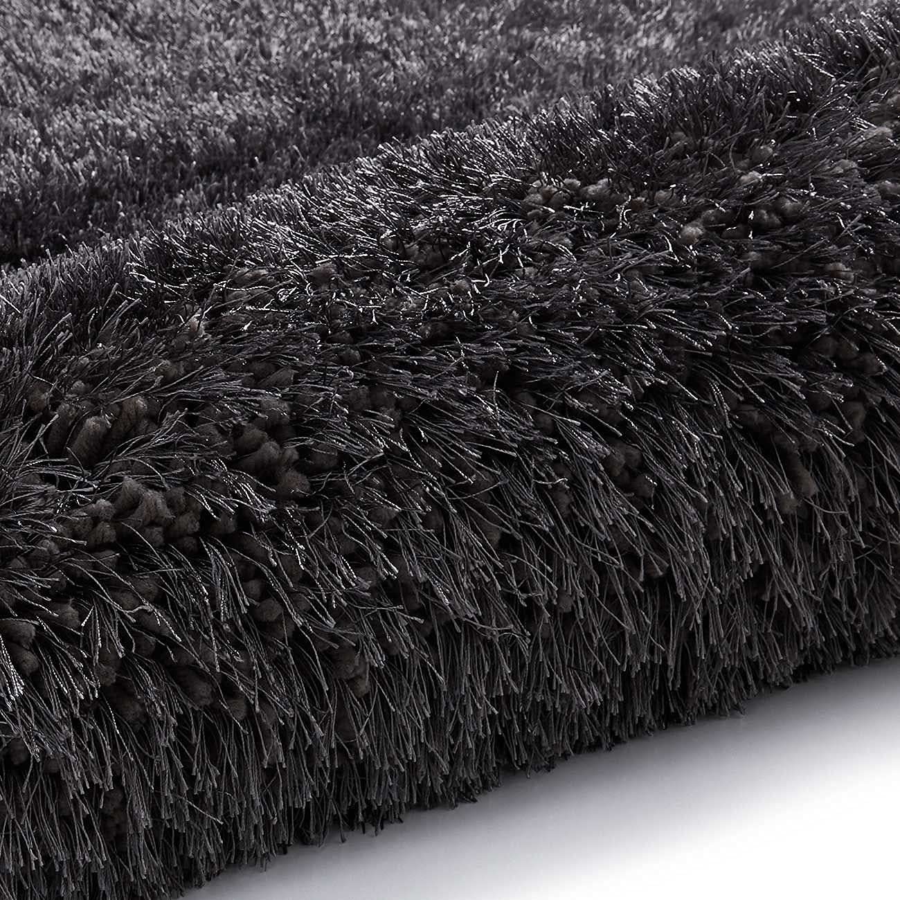 Shaggy Carpet Solid Plain Fluffy Fur Rectangular Rugs