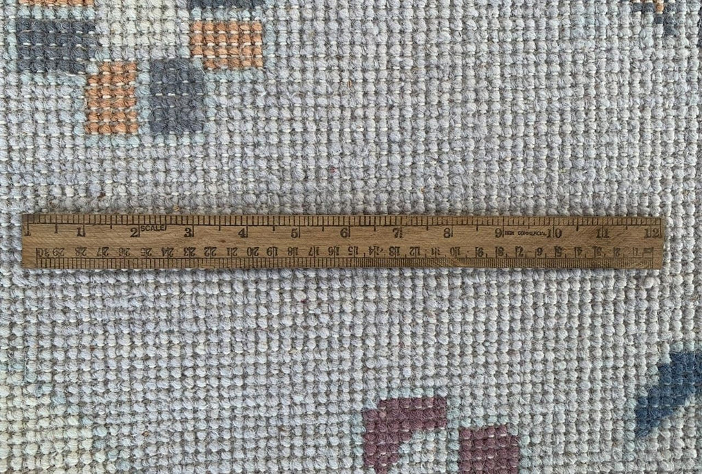 Hand Knotted Oushak Rug for Living Room, Dining Room, Office, Bedroom, Hand Knotted Wool Rug