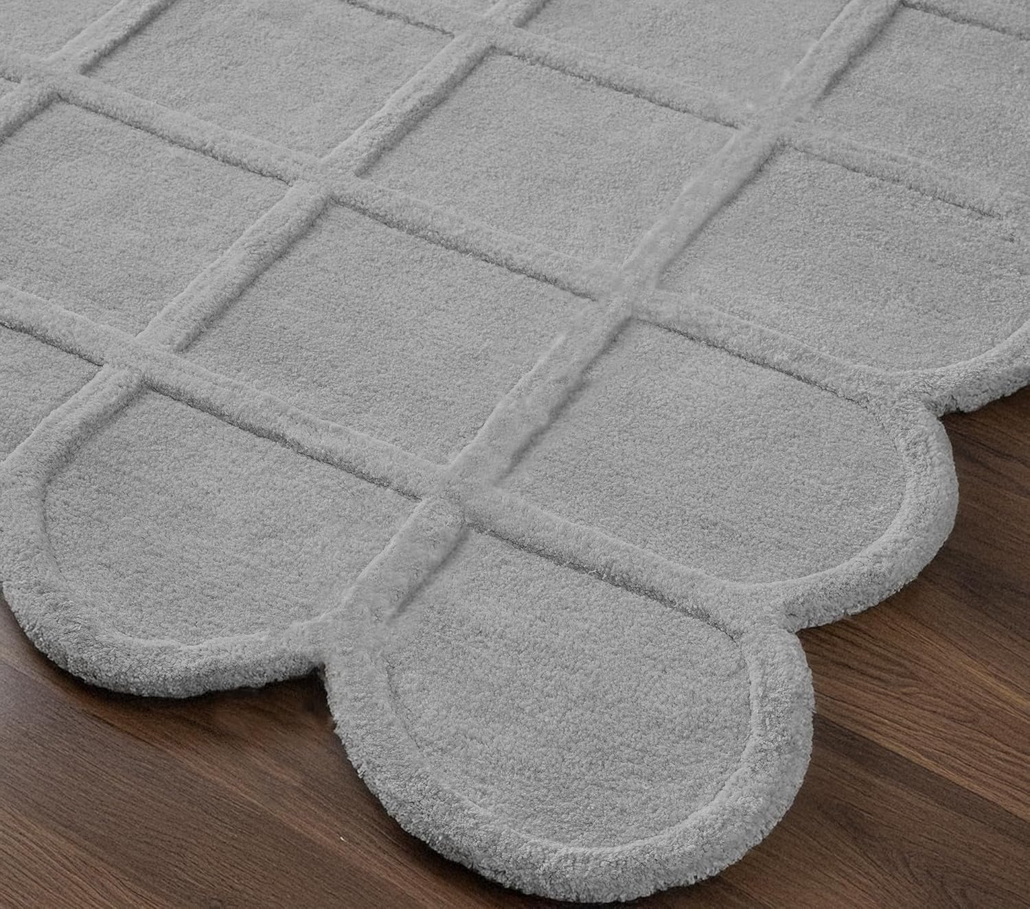 High-Low Hand Tufted Wool Carpets Export Quality for Living Room-Bedroom & Hall