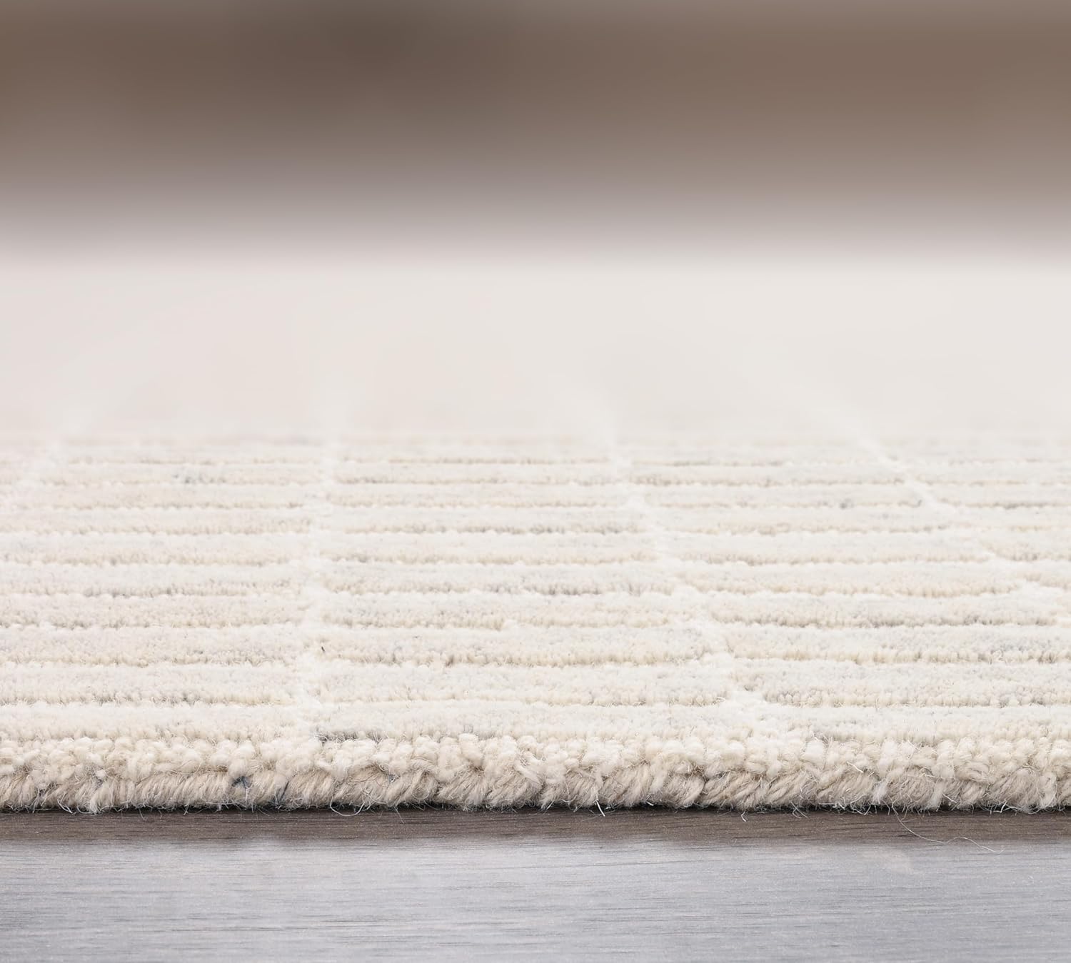 Handmade Rectangular Shape Wool Area Rug | Unique Design and Pattern | Perfect for Living Room, Bedroom Decor