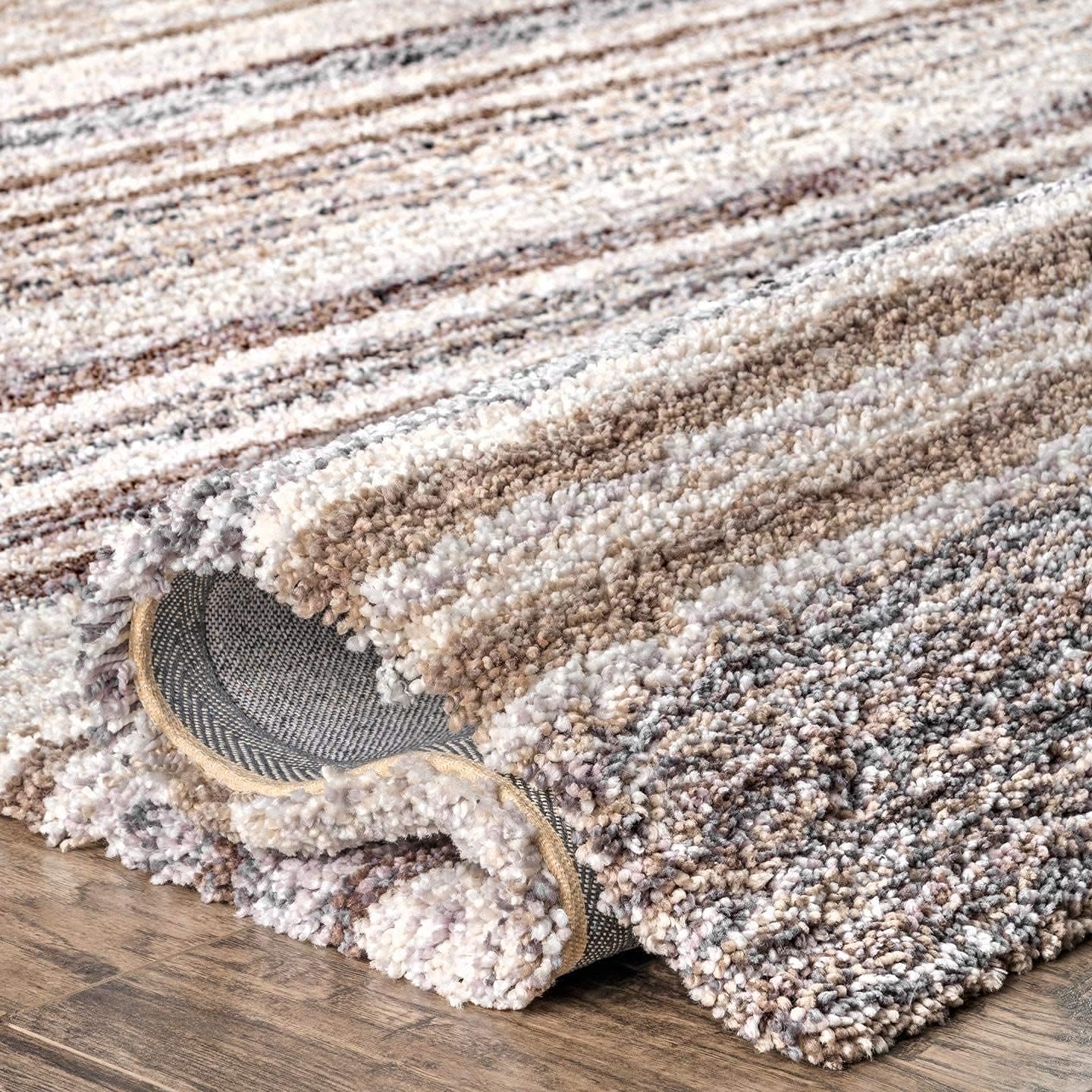 Shaggy Carpet Solid Plain Fluffy Fur Rectangular Rugs
