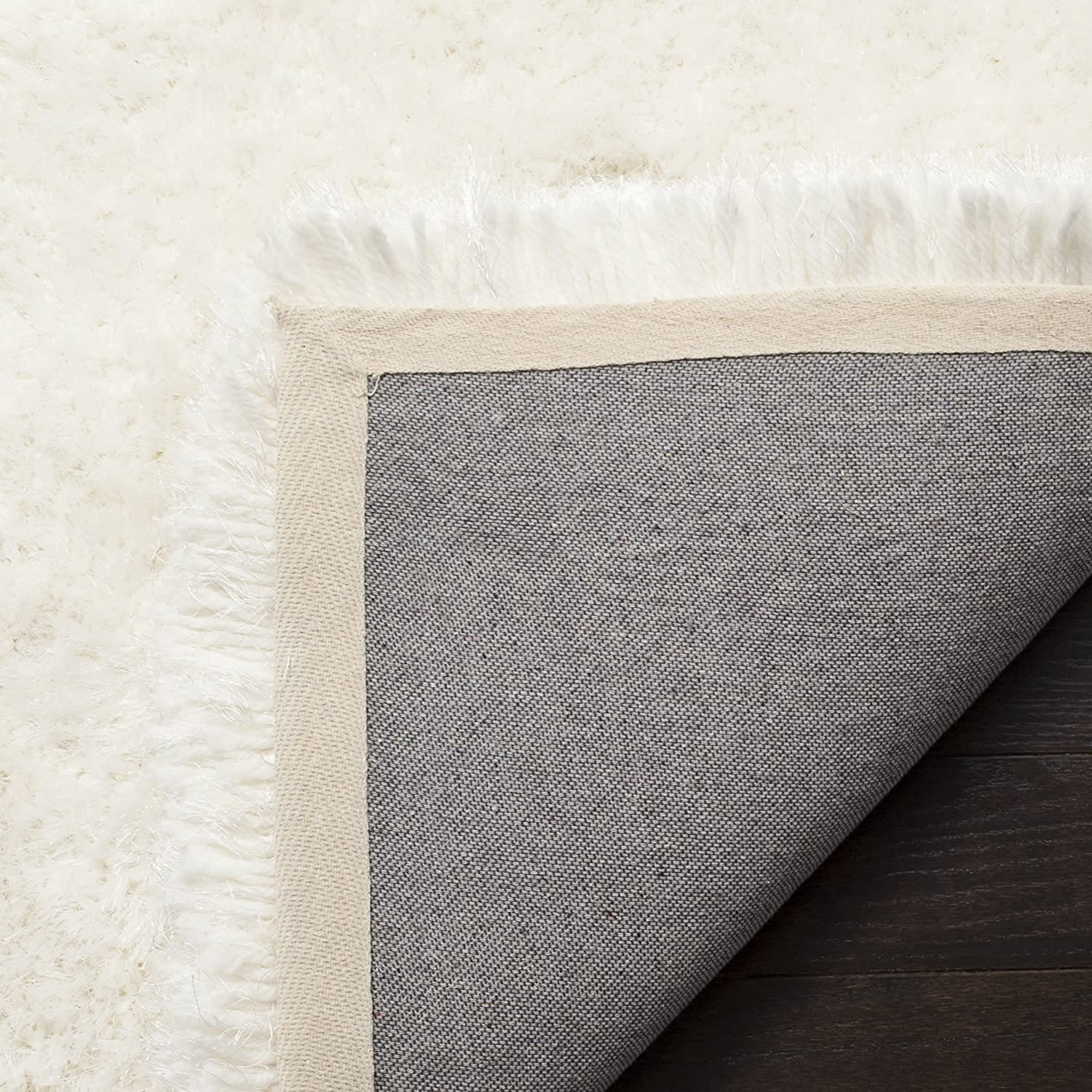 Shaggy Carpet Solid Plain Fluffy Fur Rectangular Rugs