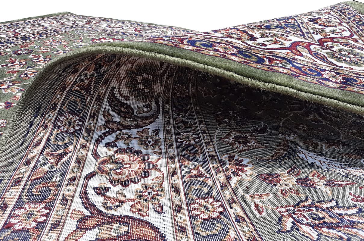 Floral Design Soft Acrylic Carpet for Living Room