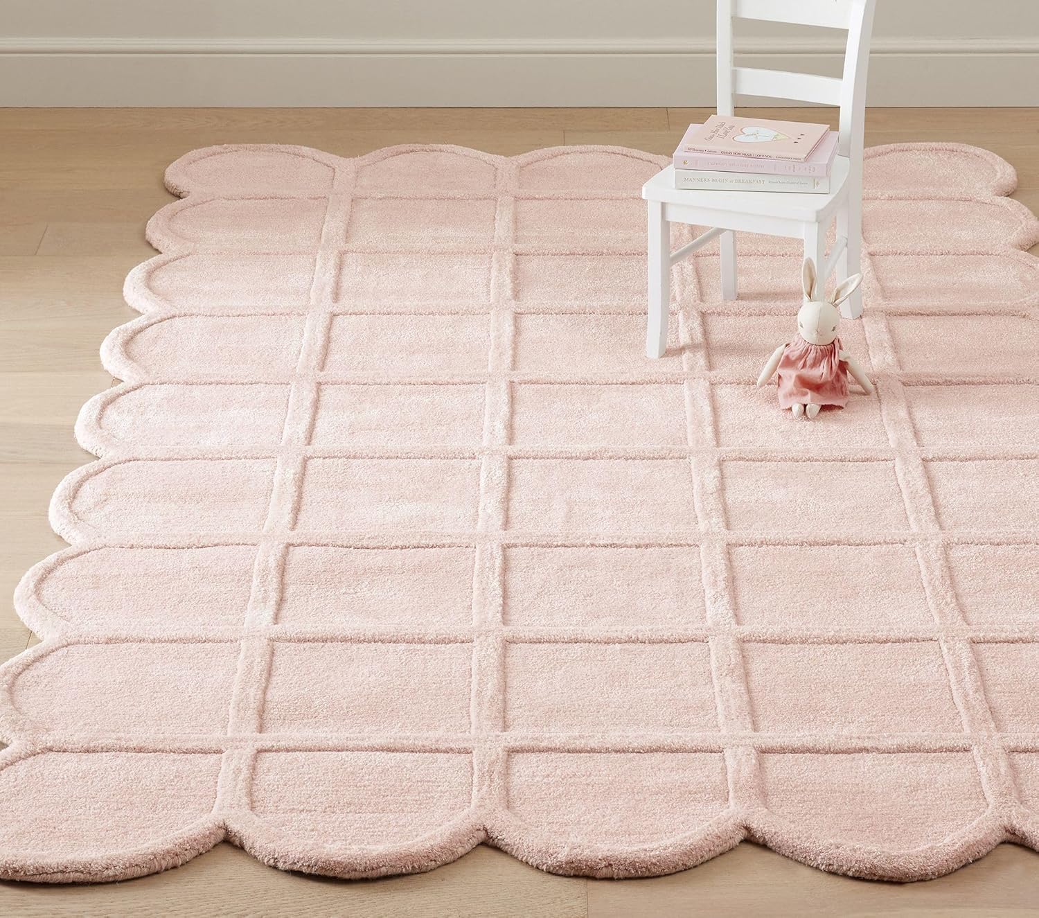 High-Low Hand Tufted Wool Carpets Export Quality for Living Room-Bedroom & Hall