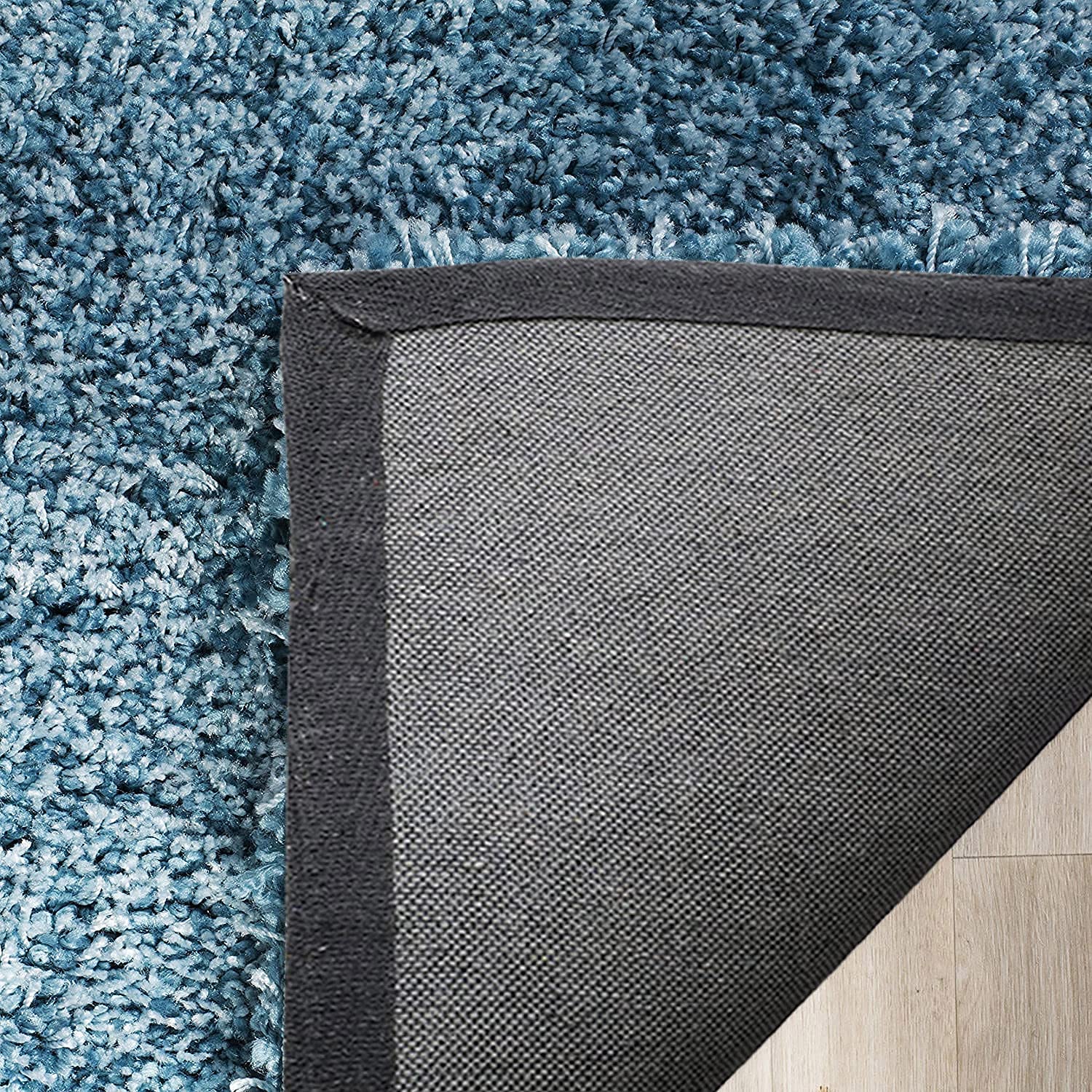 Shaggy Carpet Solid Plain Fluffy Fur Rectangular Rugs