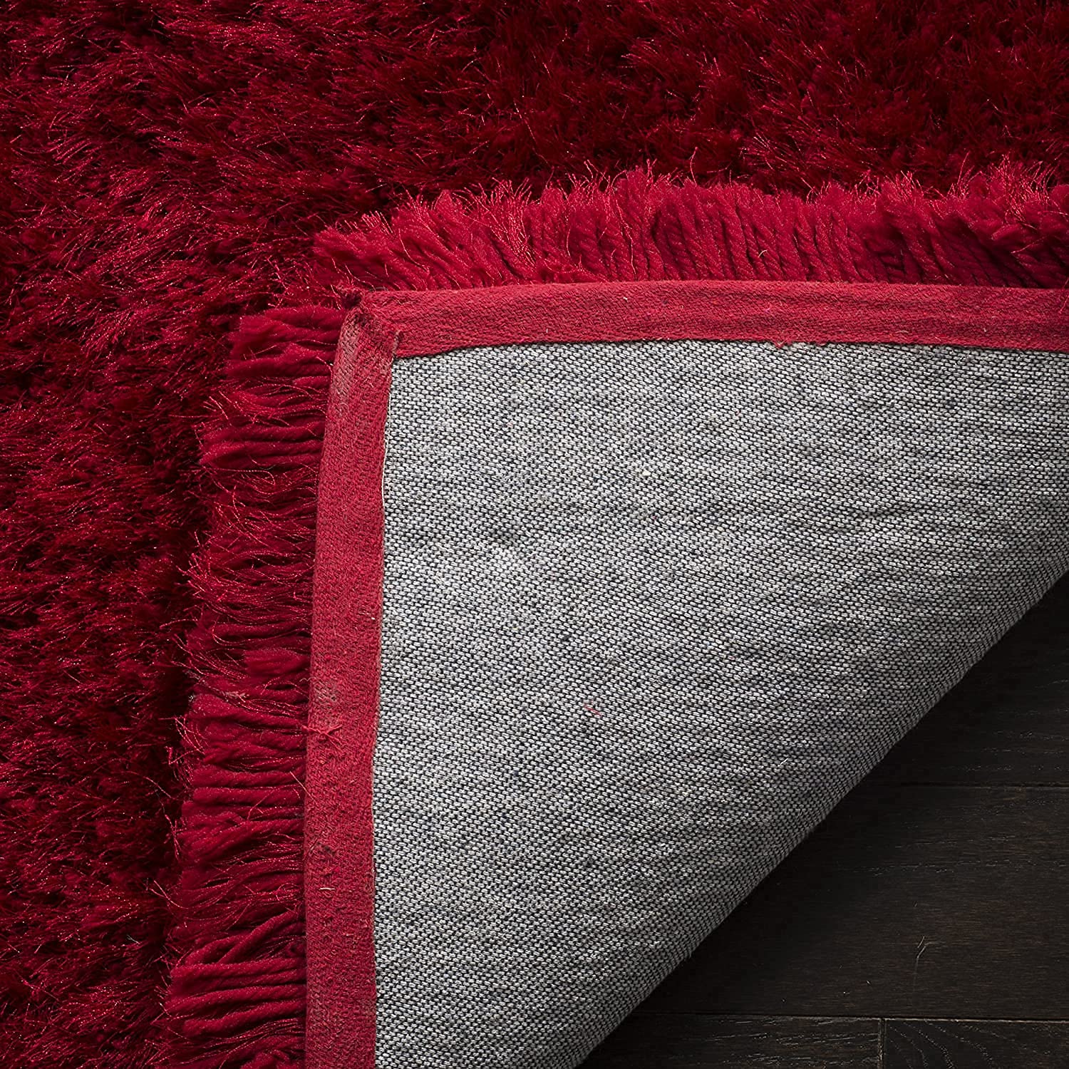 Shaggy Carpet Solid Plain Fluffy Fur Rectangular Rugs