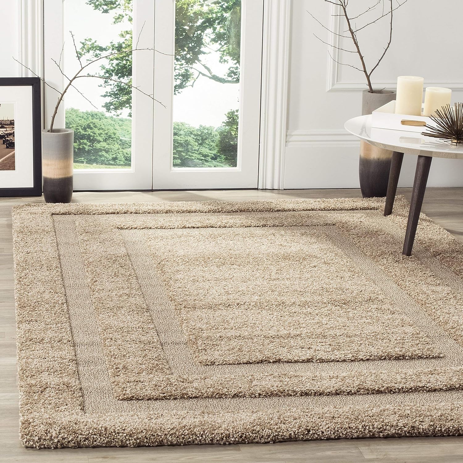 Luxurious Shaggy Carpet Plush Comfort for Home
