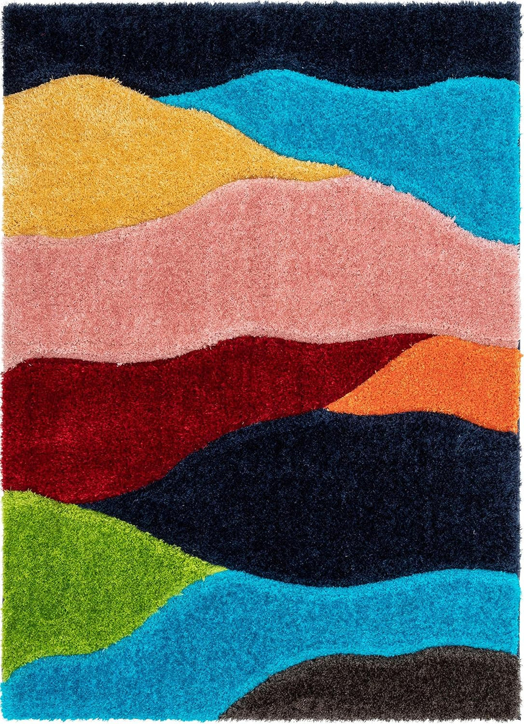 Luxurious Shaggy Carpet Plush Comfort for Home